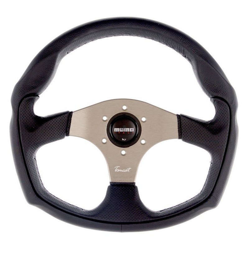 MOMO Tomcat Steering Wheel - 350mm for Land Rover Defender