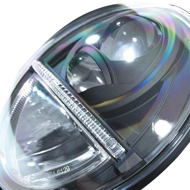 Nolden 7" Bi-LED Headlight Kit (Pair) for Defender 90/110/130 - Image 3