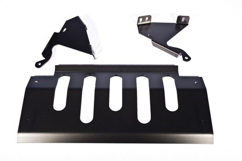 Truck Premium Aluminum Steering Guard - Satin Black for Land Rover Defender - Image 2