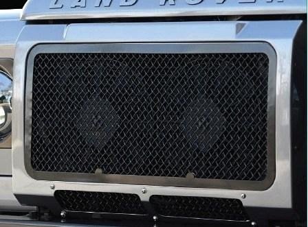 ZUNSPORT Mesh Grille Kit in Black for Defender 90/110/130