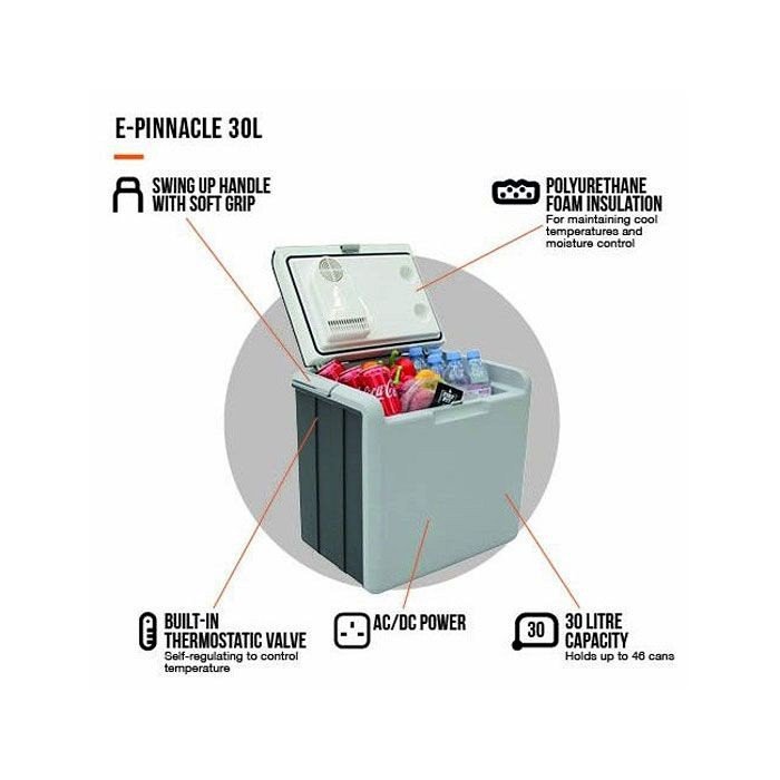 Vango E-Pinnacle Electric Coolbox 30L - Image 6