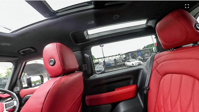 Project Kahn Comfort Leather Interior 360° Tour - Volcanic Red for 2020+ Defender 90 - Image 2