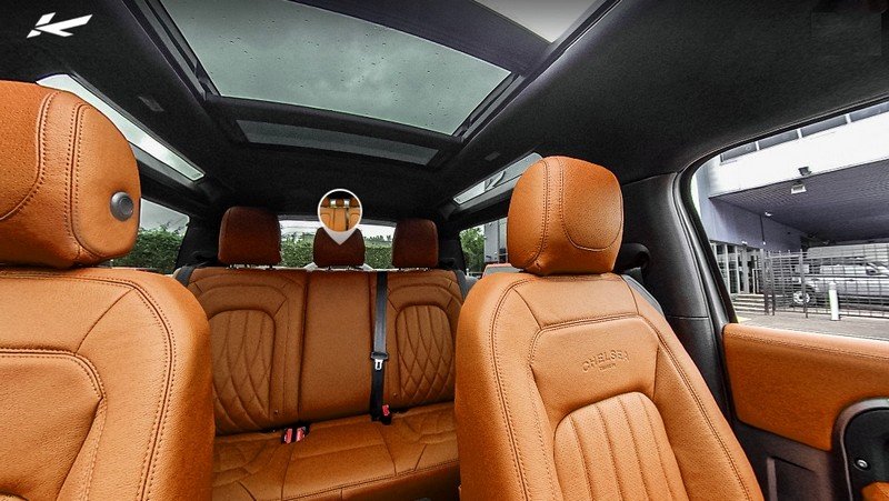 Project Kahn Comfort Leather Interior 360° - Volcanic Yellow Tour for 2020+ Defender 90 - Image 3