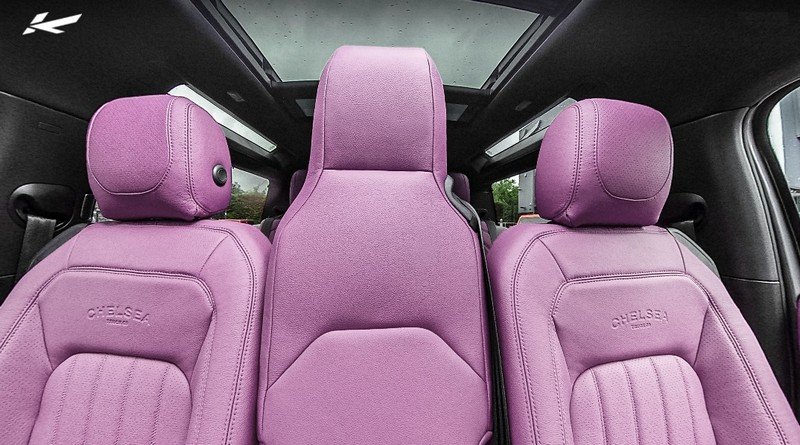 Project Kahn Comfort Leather Interior 360° Tour - Volcanic Pink for 2020+ Defender 90