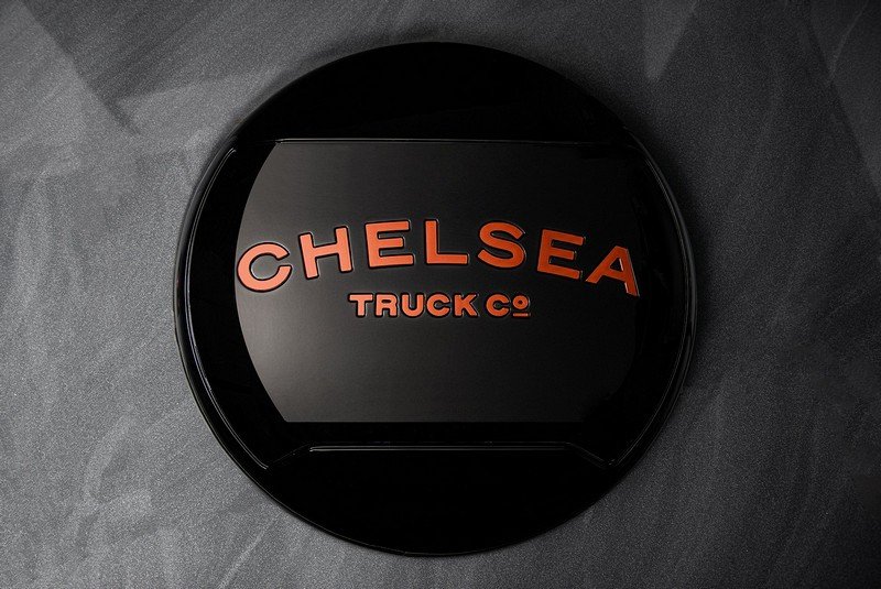 Project Kahn Copper Lettering for Chelsea Truck Company Hard Spare Wheel Cover for 2020+ Defender 90/110/130 - Image 5