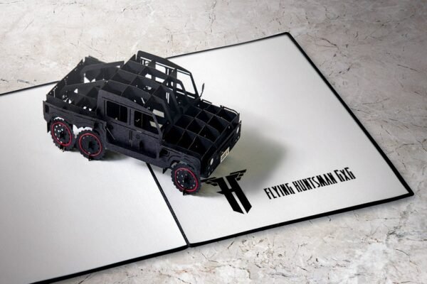 Project Kahn Flying Huntsman Chelsea Truck Company 3D Greeting Card