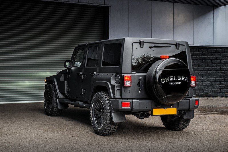 Project Kahn Mirror Lettering for Chelsea Truck Company Hard Spare Wheel Cover for 2020+ Defender 90/110/130 - Image 13