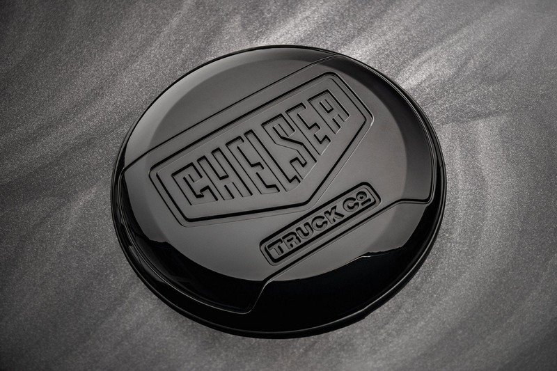 Project Kahn Chelsea Truck Company 'Retro' Style Hard Spare Wheel Cover for 2020+ Defender 90/110