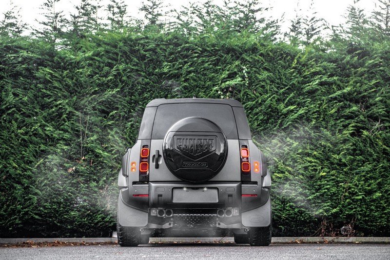 Project Kahn Chelsea Truck Company 'Retro' Style Hard Spare Wheel Cover for 2020+ Defender 90/110 - Image 3