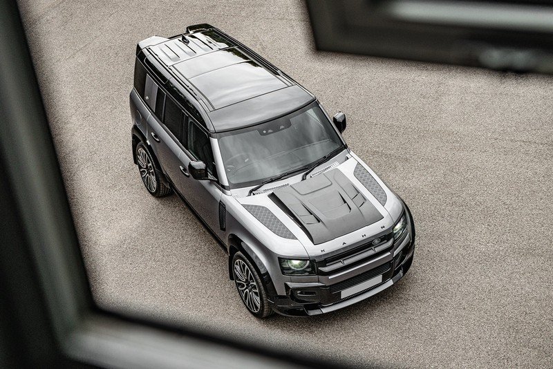 Project Kahn Exposed Carbon Bonnet Vent (Matte) for 2020+ Defender 90/110/130 - Image 6