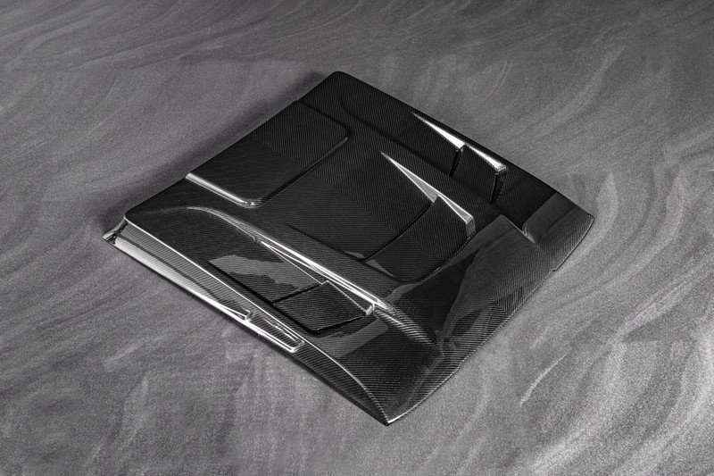 Project Kahn Exposed Carbon Bonnet Vent (Matte) for 2020+ Defender 90/110/130