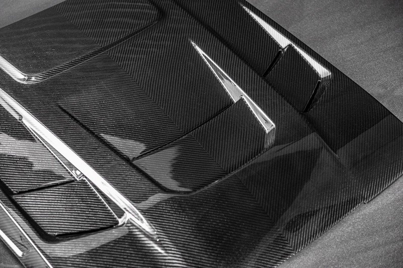 Project Kahn Exposed Carbon Bonnet Vent (Matte) for 2020+ Defender 90/110/130 - Image 11