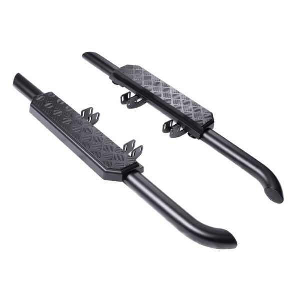 URBAN Black Shadow Side Steps (Chequer Plate) for 2020+ Defender 90