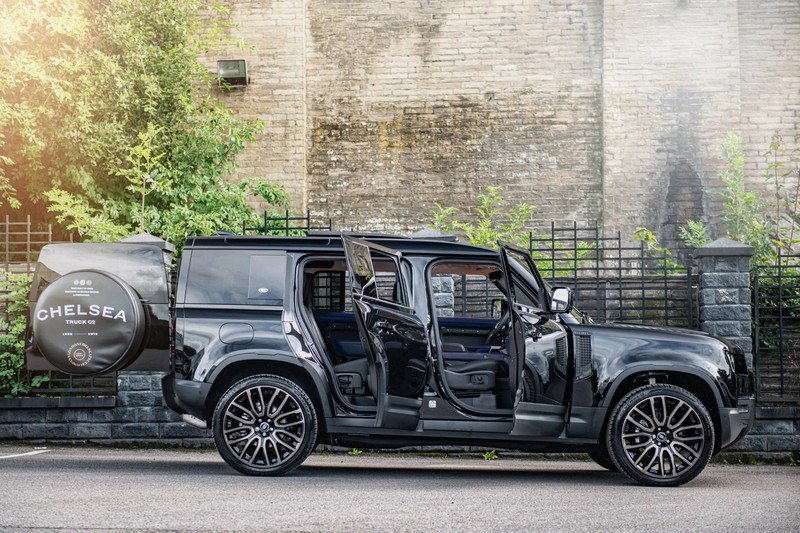 Project Kahan Environment 1: Upper, Middle & Lower Interior - Volcanic Blue for 2020+ Defender 110 - Image 8