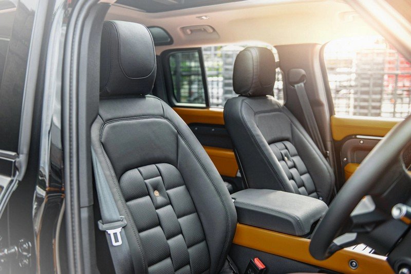 Project Kahan Environment 1: Upper, Middle & Lower Interior (Volcanic Yellow) for 2020+ Defender 110 - Image 6