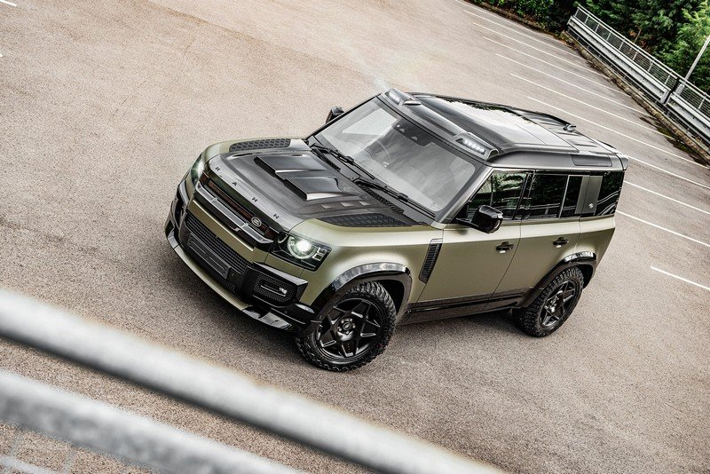 Project Kahn Mondial Retro RS-Forged Light Alloy Wheels - 9x20" Satin Black for 2020+ Defender 90/110/130 - Image 7