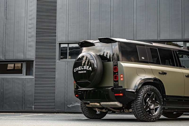 Project Kahn Mondial Retro RS-Forged Light Alloy Wheels - 9x20" Satin Black for 2020+ Defender 90/110/130 - Image 4