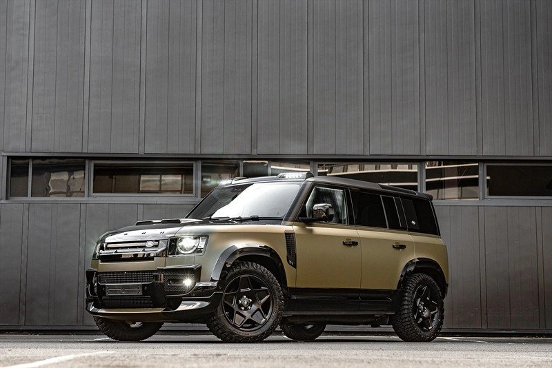 Project Kahn Mondial Retro RS-Forged Light Alloy Wheels - 9x20" Satin Black for 2020+ Defender 90/110/130 - Image 10