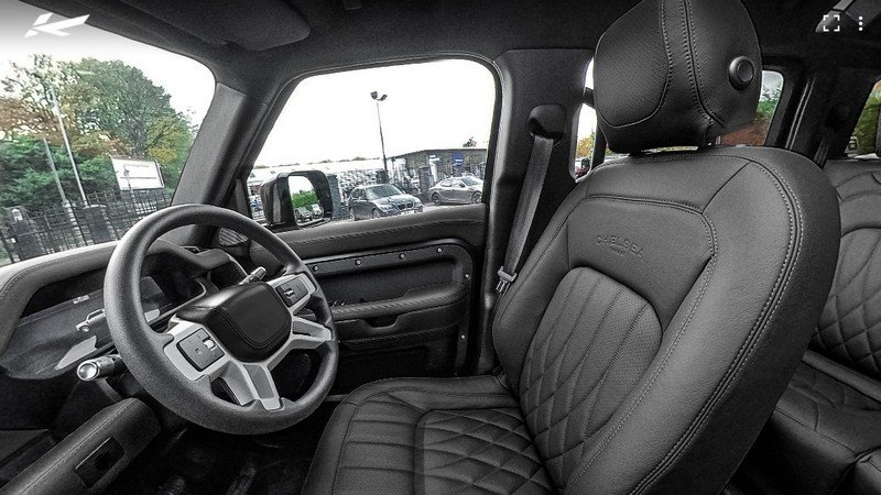 CTC 7 Seats Comfort Leather Interior 360° - Volcanic Black Tour for 2020+ Defender 110 - Image 2