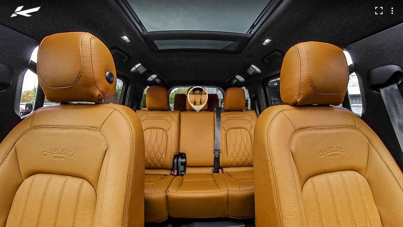 CTC 7 Seats Comfort Leather Interior 360° - Volcanic Yellow Tour for 2020+ Defender 110