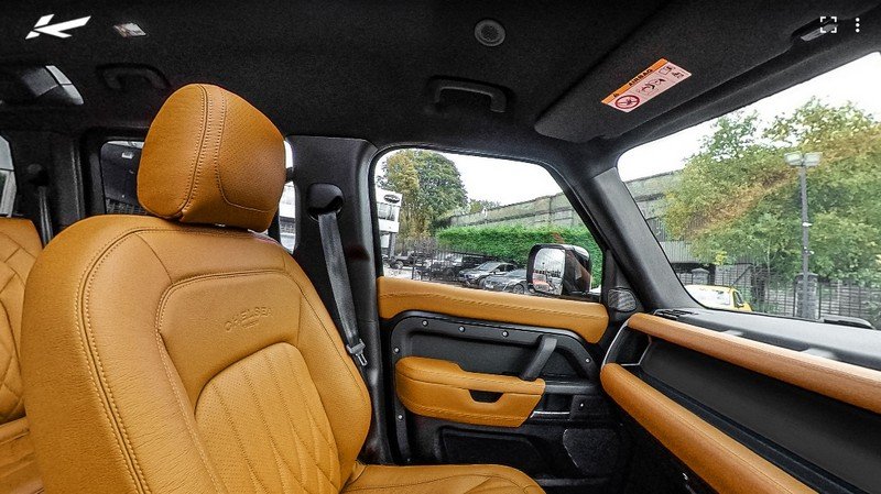 CTC 7 Seats Comfort Leather Interior 360° - Volcanic Yellow Tour for 2020+ Defender 110 - Image 4