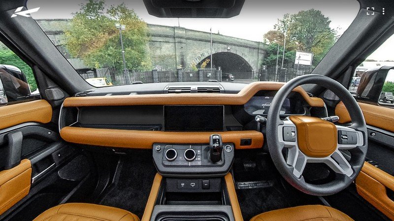 CTC 7 Seats Comfort Leather Interior 360° - Volcanic Yellow Tour for 2020+ Defender 110 - Image 3