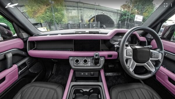 Project Kahn Environment 1: Upper, Middle & Lower Interior 360° Tour - Volcanic Pink for 2020+ Defender 110