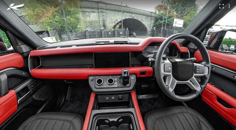 Project Kahn Environment 1: Upper, Middle & Lower Interior 360° Tour - Volcanic Red for 2020+ Defender 110