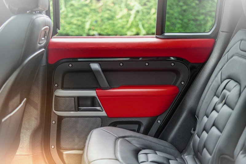 Project Kahn Environment 1: Upper, Middle & Lower Interior - Volcanic Red for 2020+ Defender 110 - Image 5