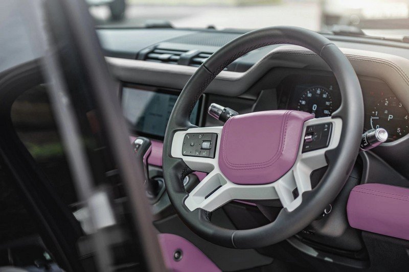 Project Kahn Environment 3: Middle & Lower Interior (Volcanic Pink) for 2020+ Defender 110 - Image 4