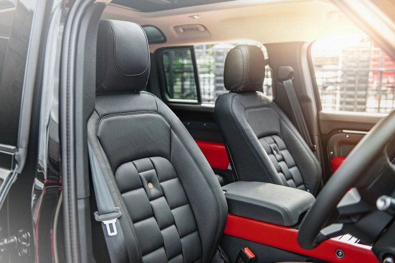 Project Kahn Environment 3: Middle & Lower Interior - Volcanic Red for 2020+ Defender 110 - Image 3