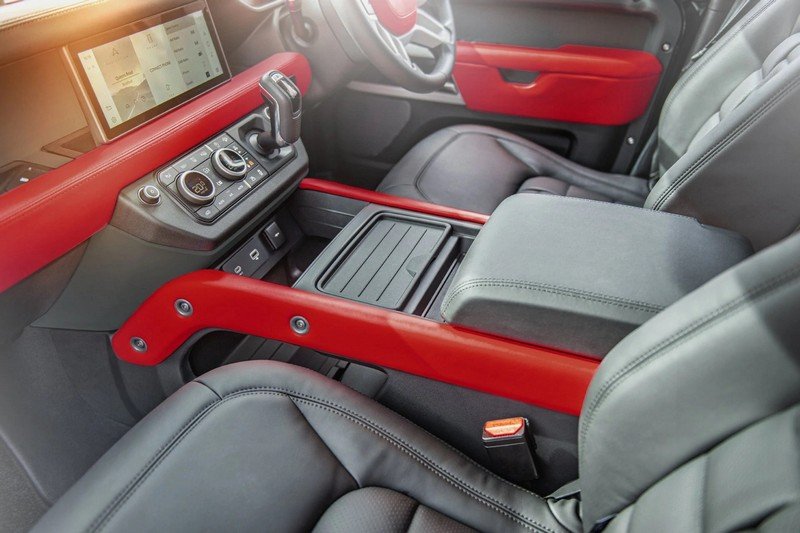 Project Kahn Environment 3: Middle & Lower Interior - Volcanic Red for 2020+ Defender 110 - Image 5