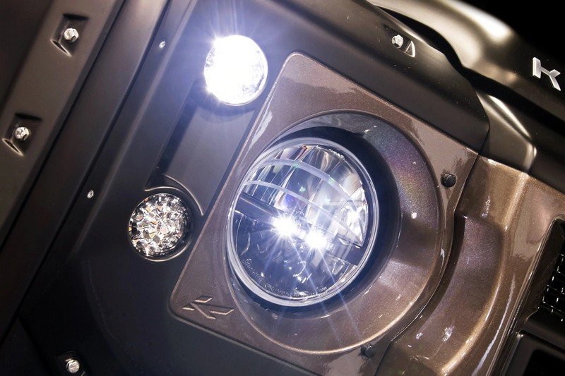 Chelsea Truck Company LED Headlights with Central DRLs for Defender 90/110 - Image 4