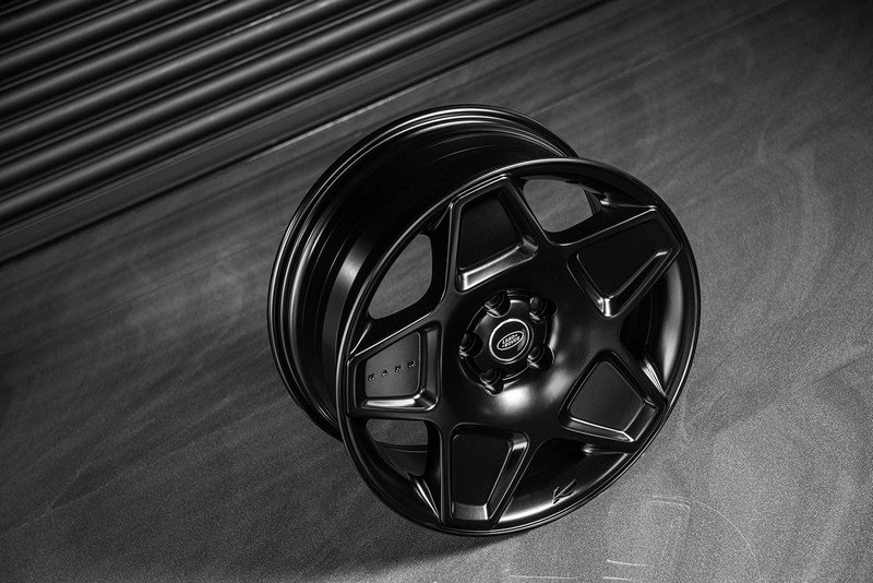 Project Kahn Mondial Retro RS-Forged Light Alloy Wheels - 9x20" Satin Black for 2020+ Defender 90/110/130 - Image 22