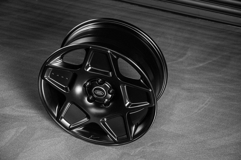 Project Kahn Mondial Retro RS-Forged Light Alloy Wheels - 9x20" Satin Black for 2020+ Defender 90/110/130 - Image 19