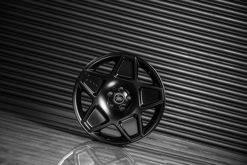 Project Kahn Mondial Retro RS-Forged Light Alloy Wheels - 9x20" Satin Black for 2020+ Defender 90/110/130 - Image 18
