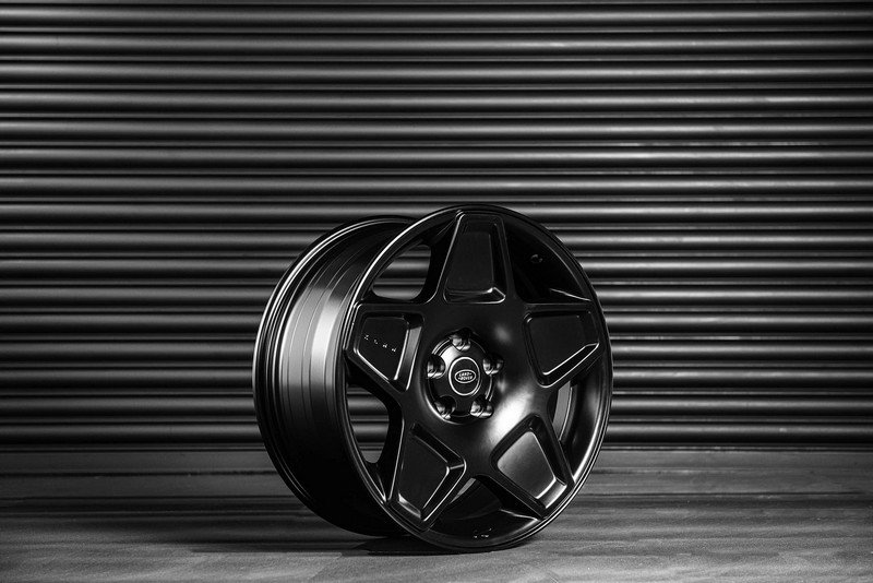 Project Kahn Mondial Retro RS-Forged Light Alloy Wheels - 9x20" Satin Black for 2020+ Defender 90/110/130 - Image 17