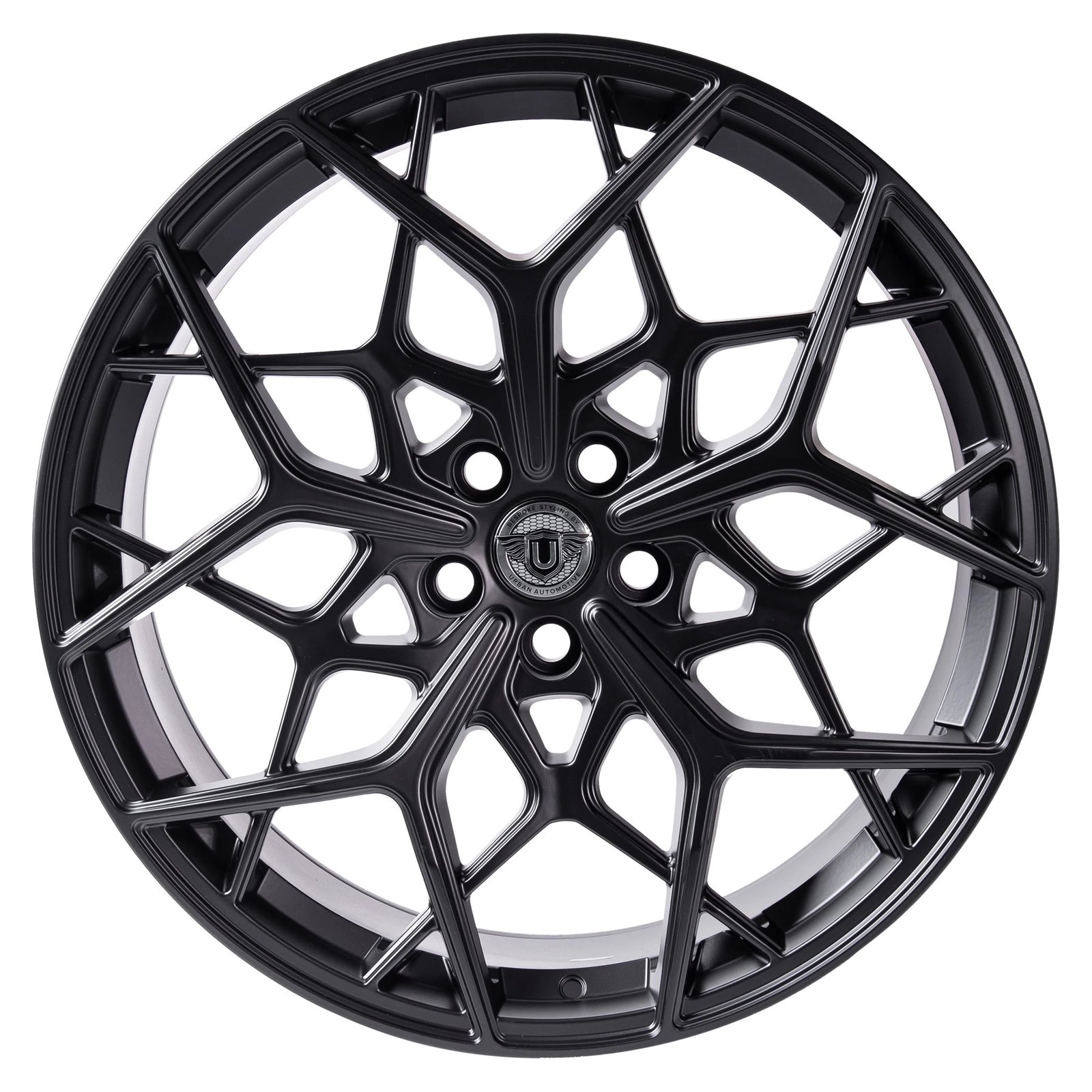URBAN UC5 22" Rear Wheel Satin Black (22x10 ET25) for Defender 90/110/130 - Image 8