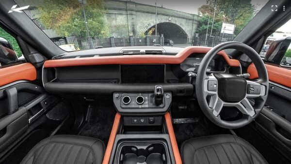 Project Kahn Environment 2: Upper & Lower Interior 360° Tour (Volcanic Orange) for 2020+ Defender 110