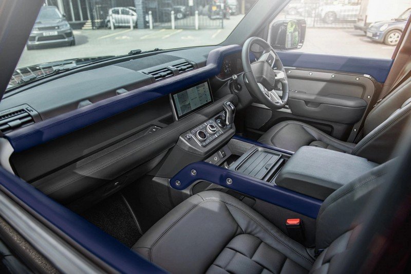 Project Kahn Environment 2: Upper & Lower Interior (Volcanic Blue) for 2020+ Defender 110