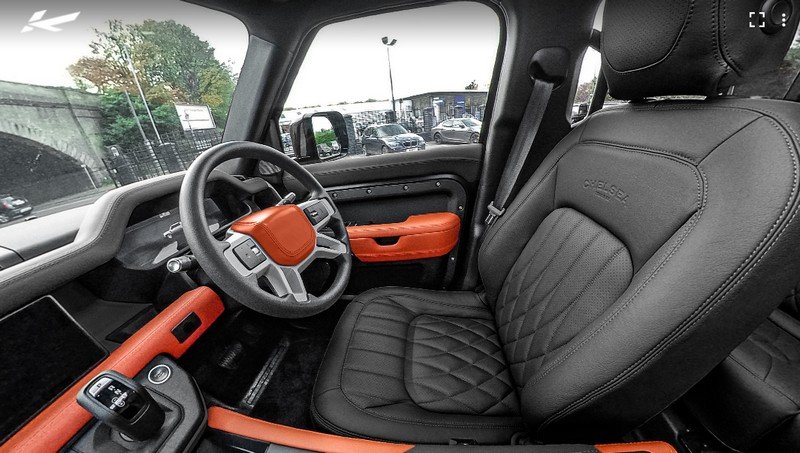 Project Kahn Environment 3: Middle & Lower Interior 360° Tour - Volcanic Orange for 2020+ Defender 110 - Image 7