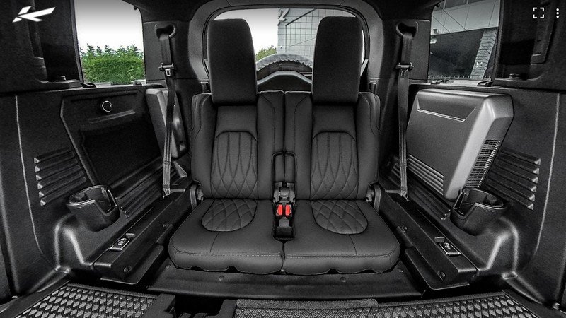 Project Kahn Environment 3: Middle & Lower Interior 360° Tour - Volcanic Orange for 2020+ Defender 110 - Image 3