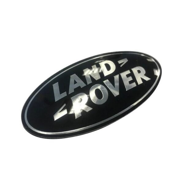 Genuine LR 'Land Rover' Black Badge (without Plinth)