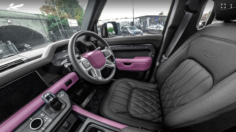 Land Rover Defender 110 (2020–Present) Environment 3: Middle and Lower Interior – Volcanic Pink By CTC - Image 7