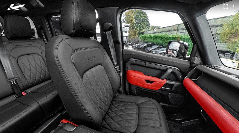 Land Rover Defender 110 (2020–Present) Environment 3: Middle and Lower Interior – Volcanic Red By CTC - Image 6