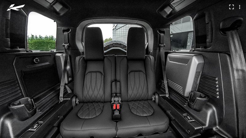 Land Rover Defender 110 (2020–Present) Environment 3: Middle and Lower Interior – Volcanic Red By CTC - Image 5