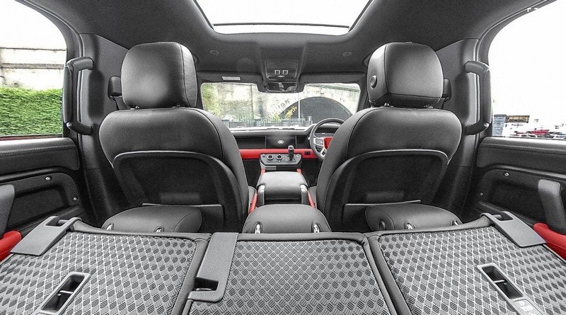 Land Rover Defender 110 (2020–Present) Environment 3: Middle and Lower Interior – Volcanic Red By CTC - Image 2