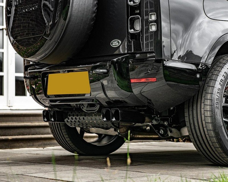 Land Rover Defender 110 V8 Petrol (2020–Present) Quad Exhaust System