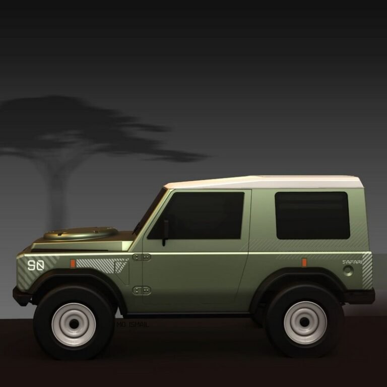 Three-Door Land Rover Defender 110 CGI Pickup Looks Like a Fun Little ...