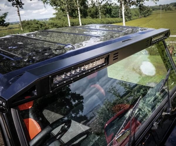 Stainless Steel Stealth LED Light Bar for 2020-on Defender